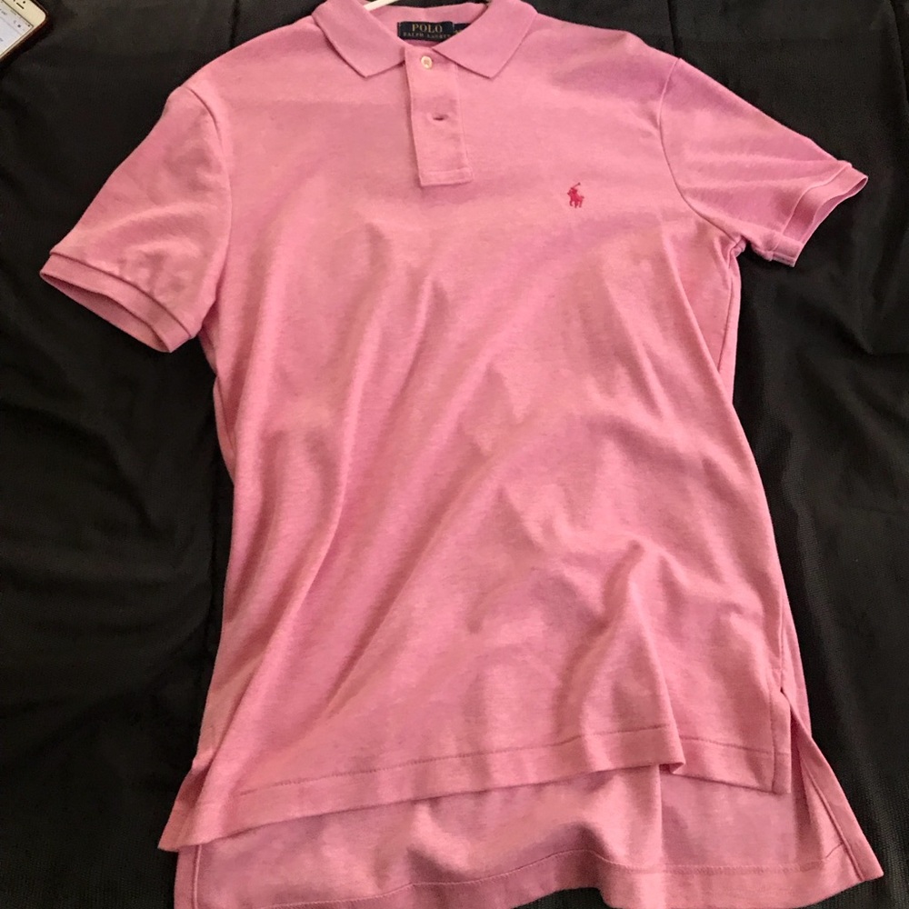 Not Quite Kanye Pink Polo Shirt